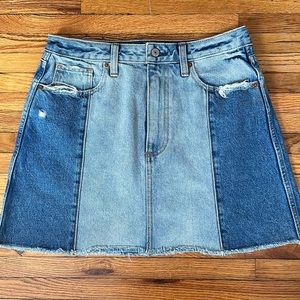 A&F Vintage Style Denim Skirt